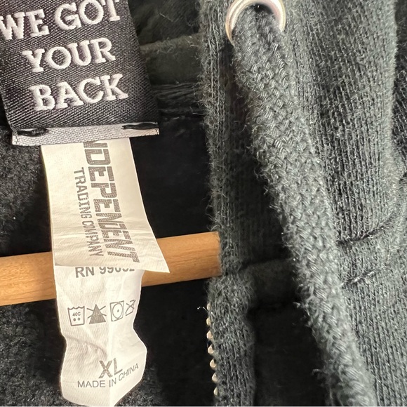 RARE MF DOOM Rap Rhymesayers Zip Hoodie XL - Picture 4 of 6